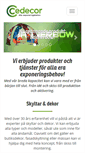 Mobile Screenshot of cedecor.se