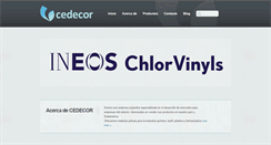 Desktop Screenshot of cedecor.com.ar